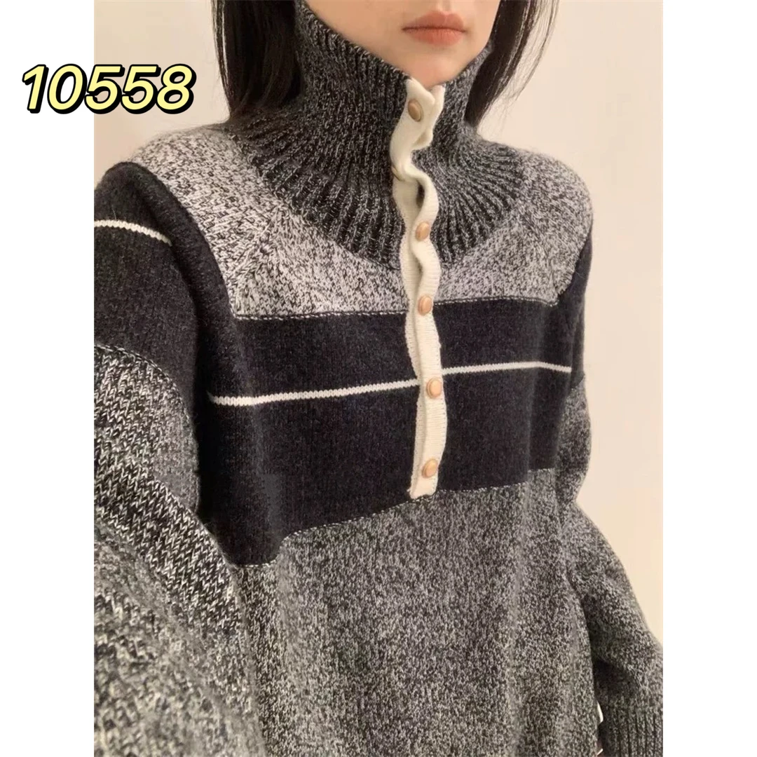 10558（部分无水洗唛，介意慎拍）SANFAN新款针织衫