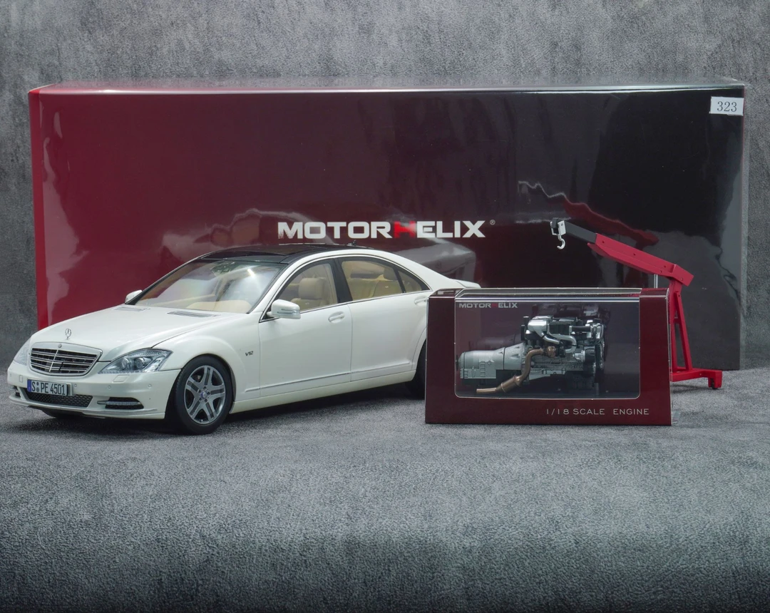 MOTORHELIX MH 1/18 奔驰 S-Class S600L AMG(W221 合金汽车模型