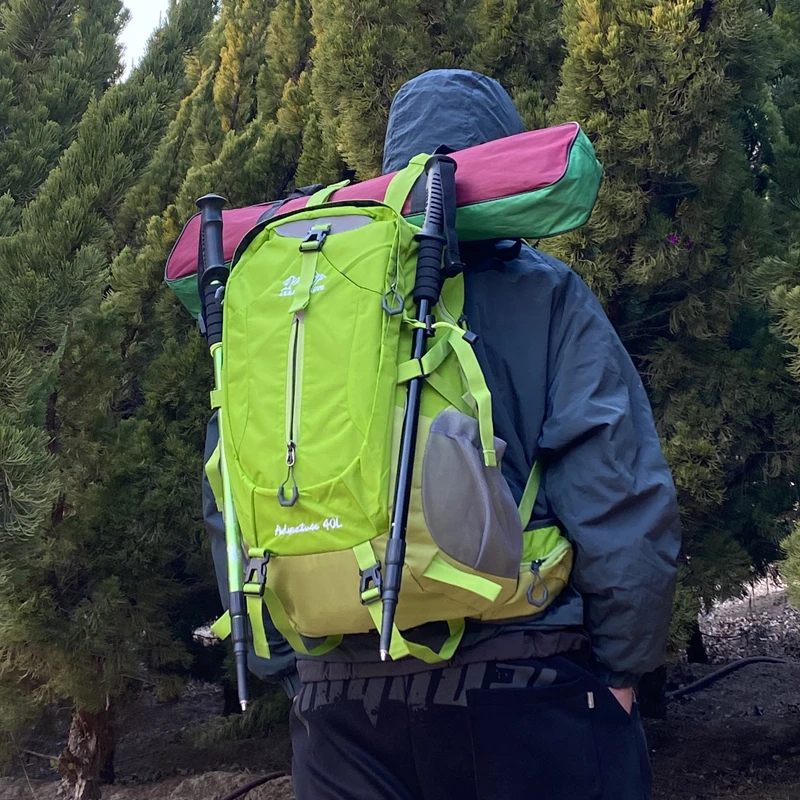 大容量40升L登山包露营背包悬浮透气背负系统男女徒步旅游双肩包