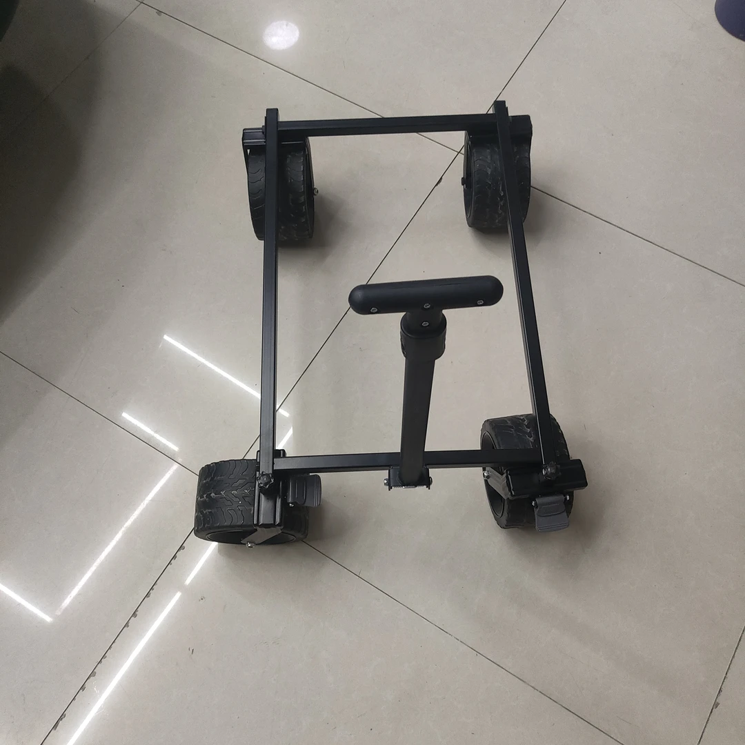 露营推车轮胎可拆卸户外手推野餐车营地拖车拉杆多功能野营摆摊车