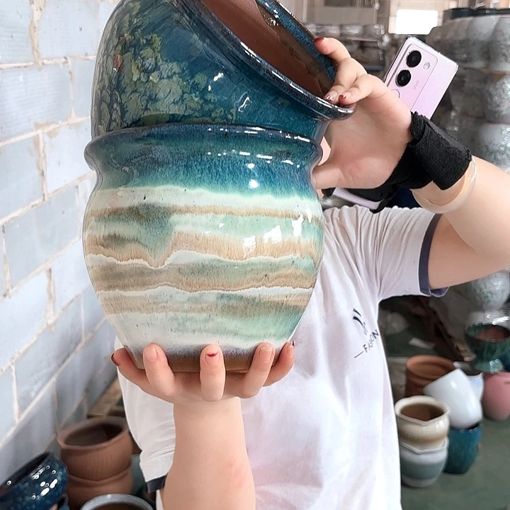 红陶瑕疵高18/20两个