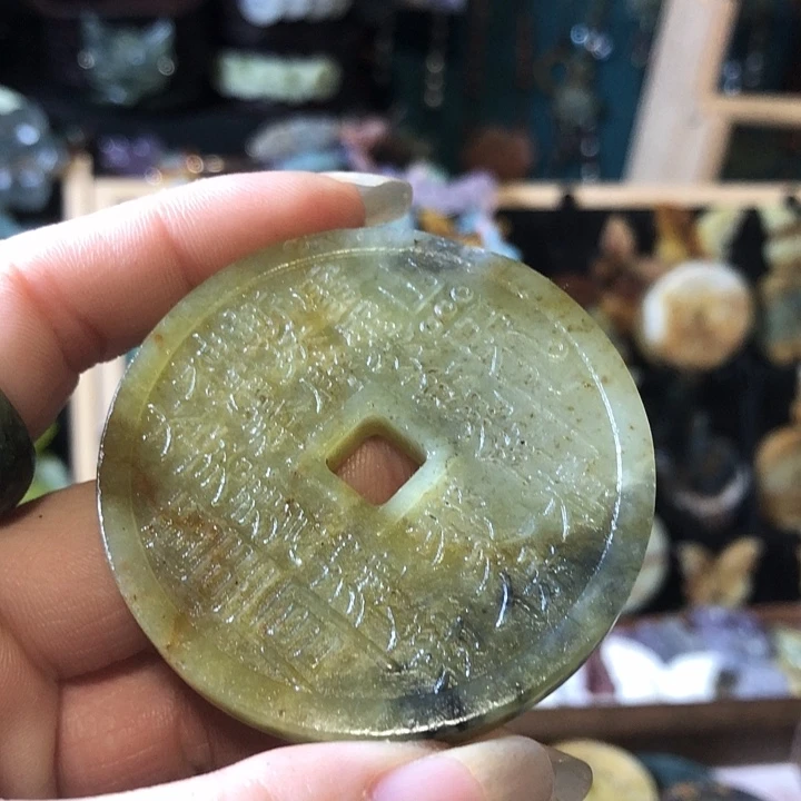 岫玉未镶嵌岫玉挂件