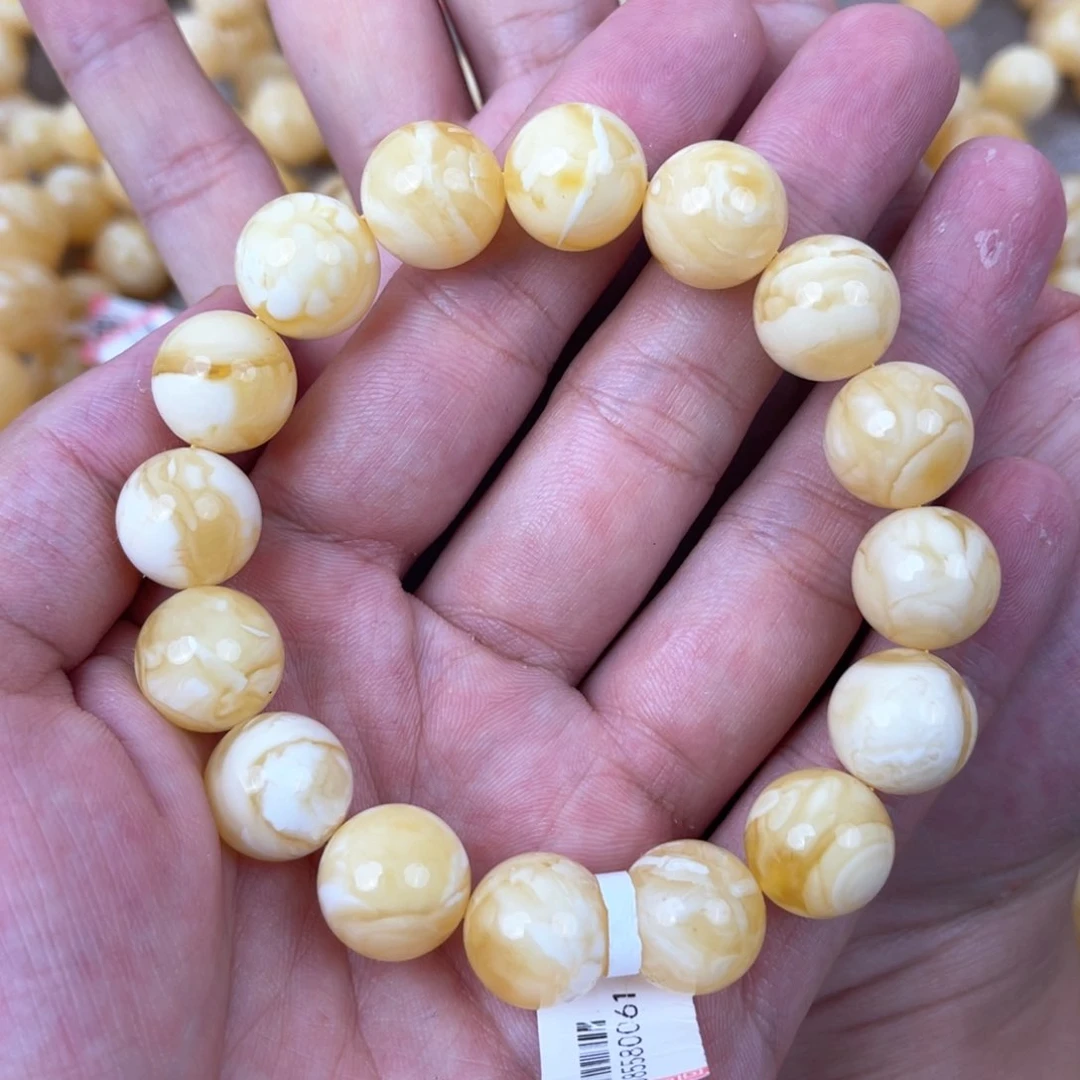 未镶嵌琥珀手链蜜蜡手串卡14.2