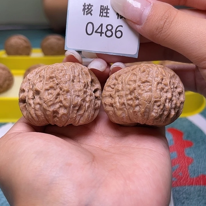 文玩核桃把件南瓜墩44.0486
