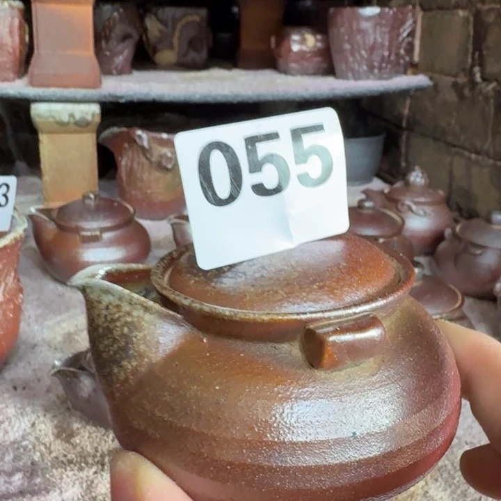 陶盘柴烧福利心哦多多