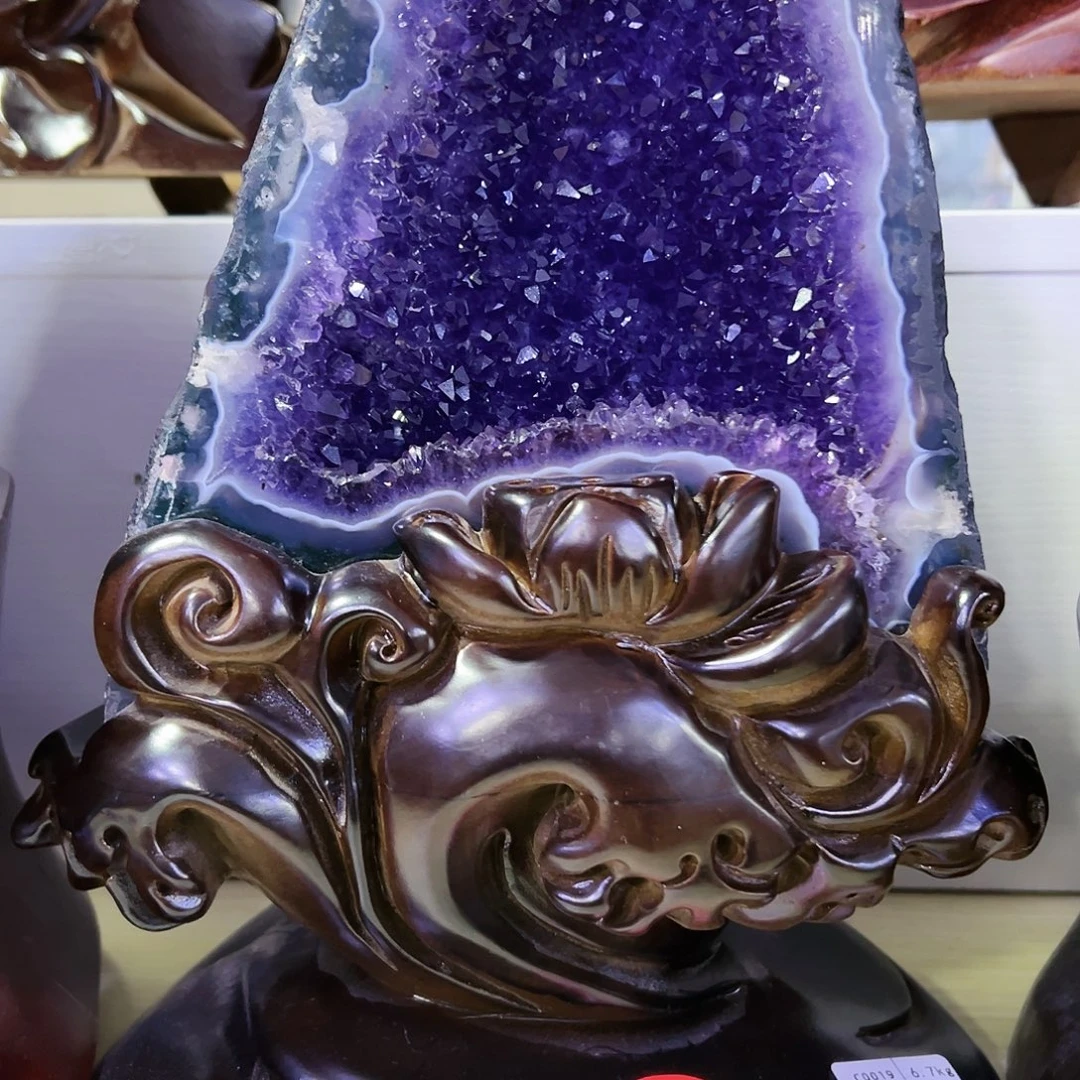 紫晶大型摆件（非配饰）未镶嵌