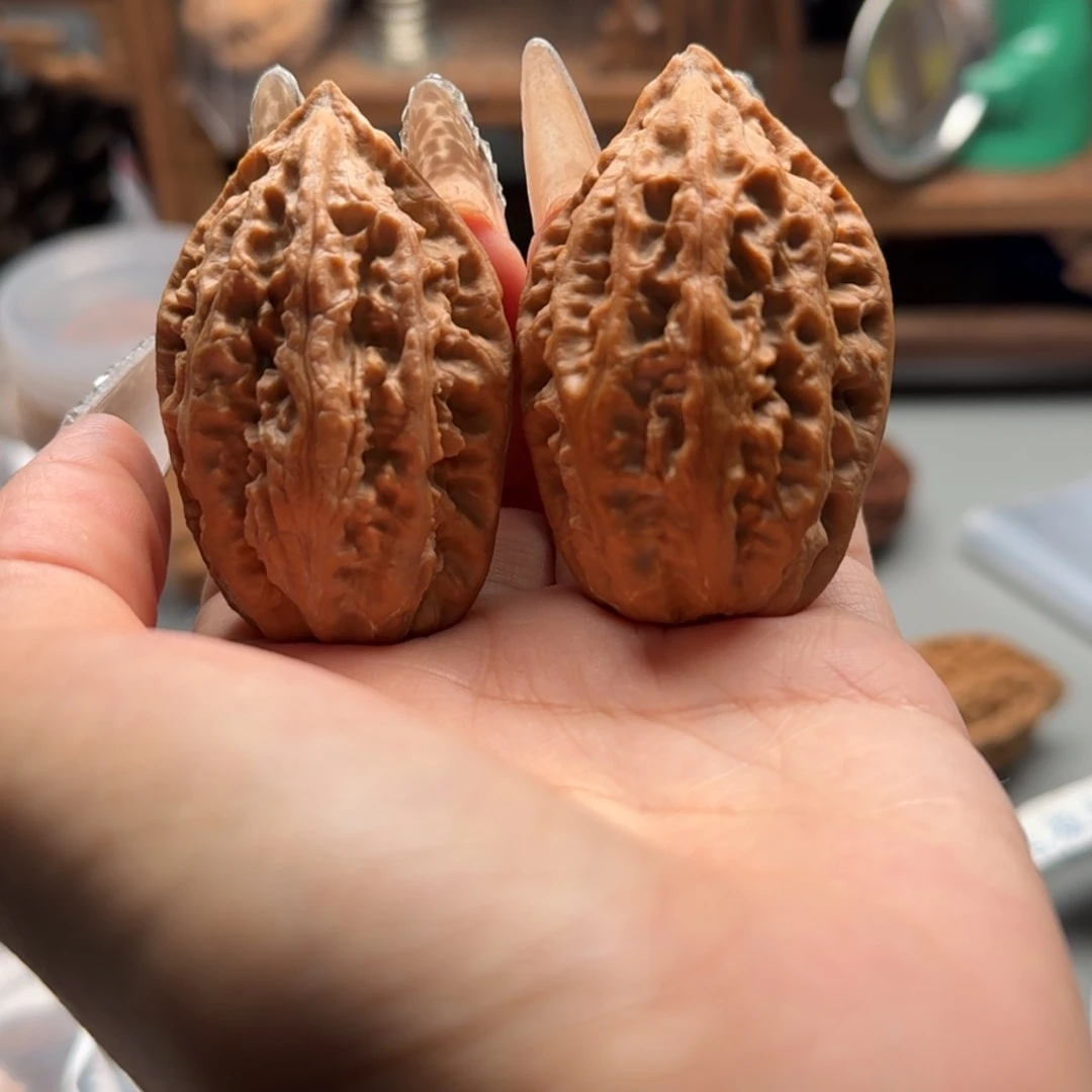 文玩核桃把件关东木子楸百核76