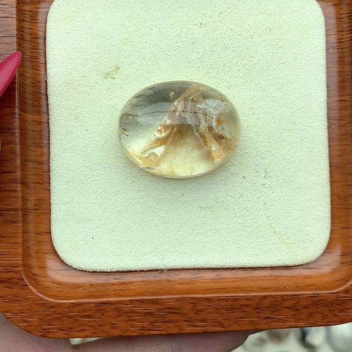 阿***盆未镶嵌珠宝半成品水晶