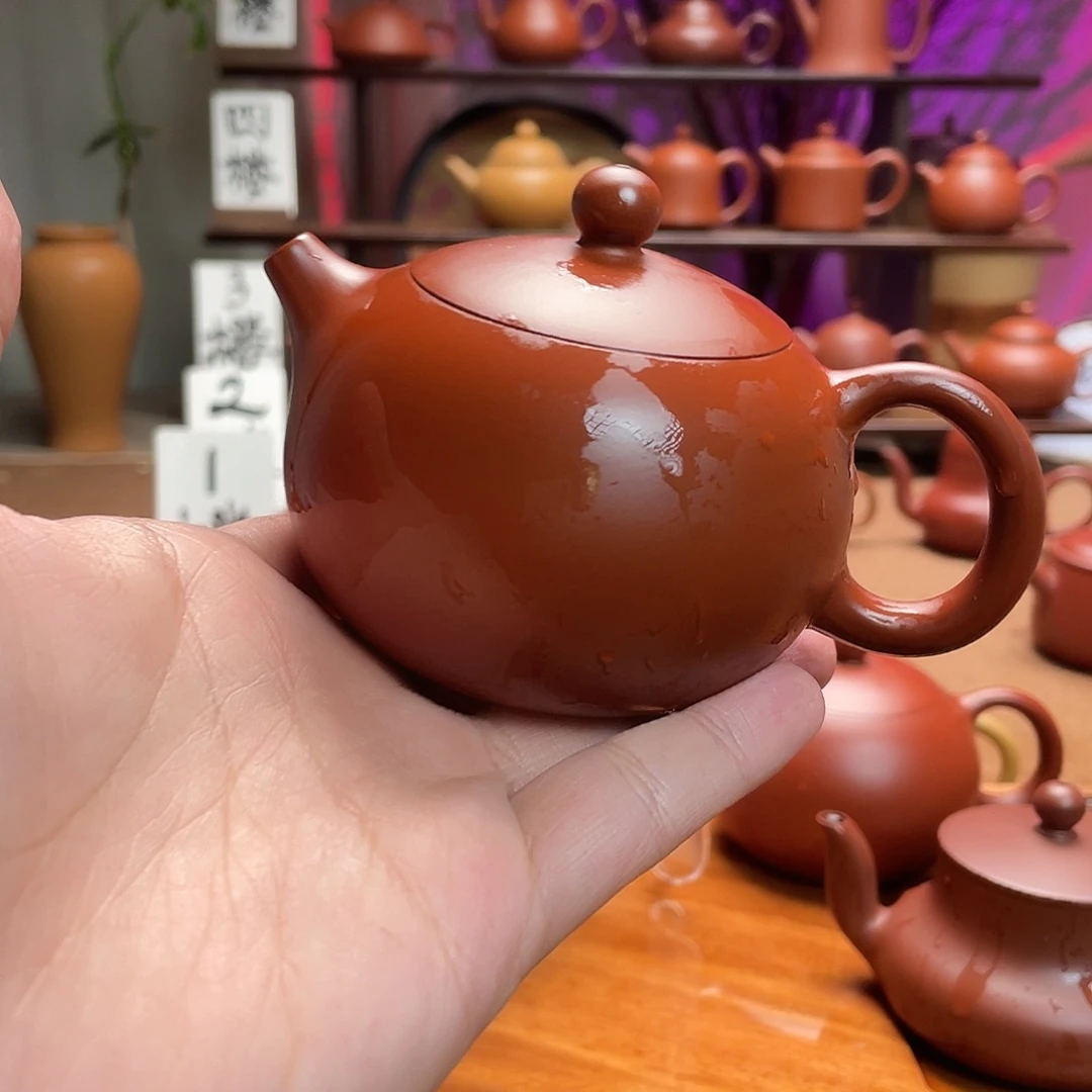 紫砂茶壶8****公西施手拉壶