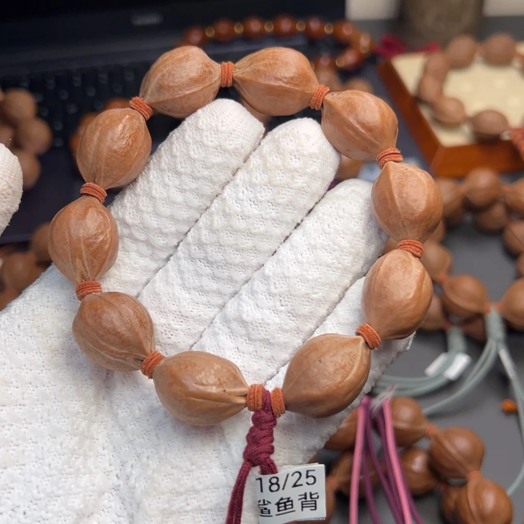 手串/手链橄榄核田*哈梅林铁核18-25