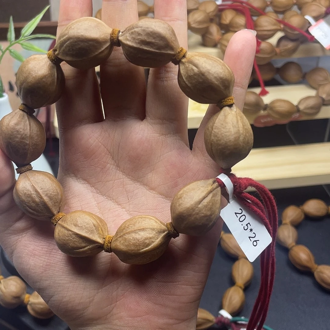 张***灏橄榄核手串/手链20.5/26梅林铁核