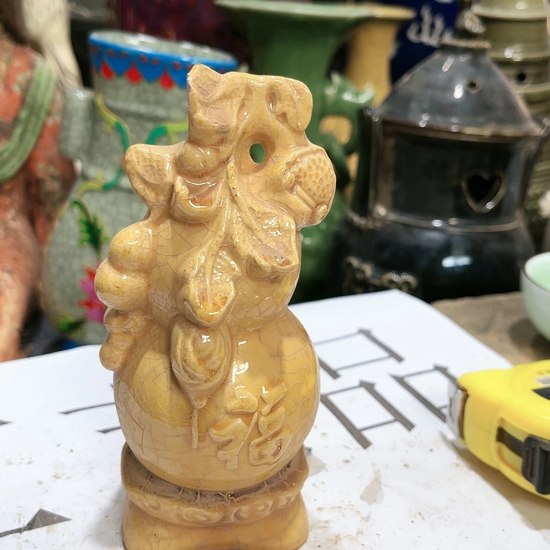 瓦当摆件摆件茶桌茶餐台陶瓷