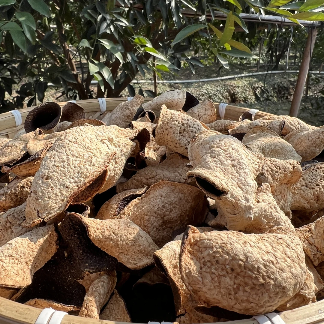 梅子香 2018梅江圈枝冬后整皮 自然生晒 干仓储存