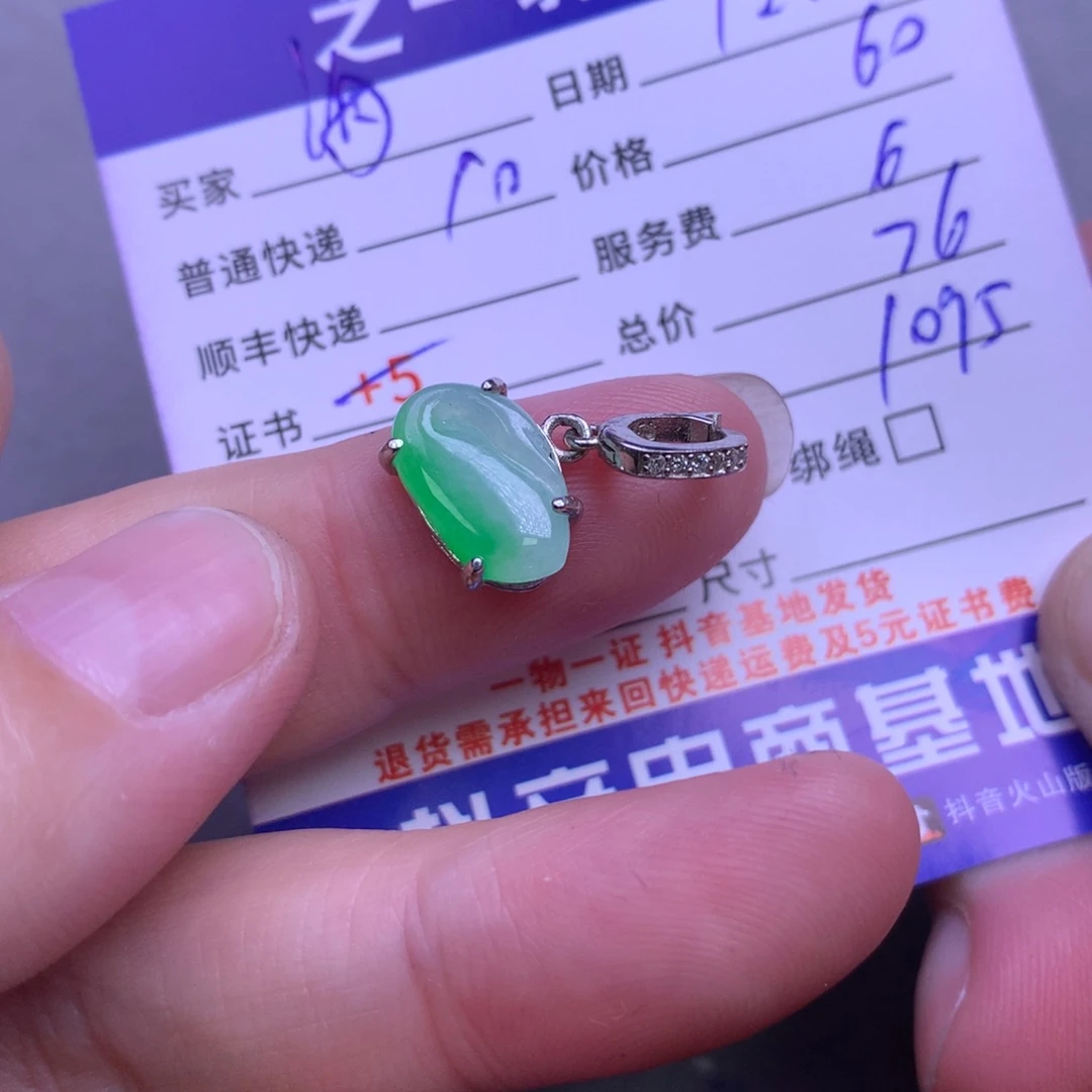 颈饰未镶嵌翡翠海****寓