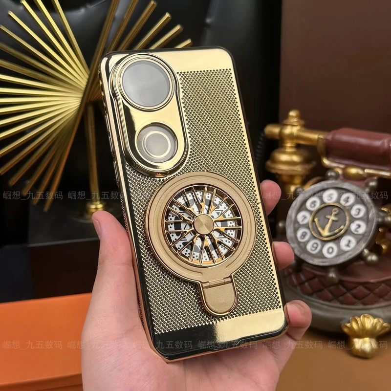 【五金支架+自带镜头膜】适用VIVOS20电镀散热防摔支架全包壳