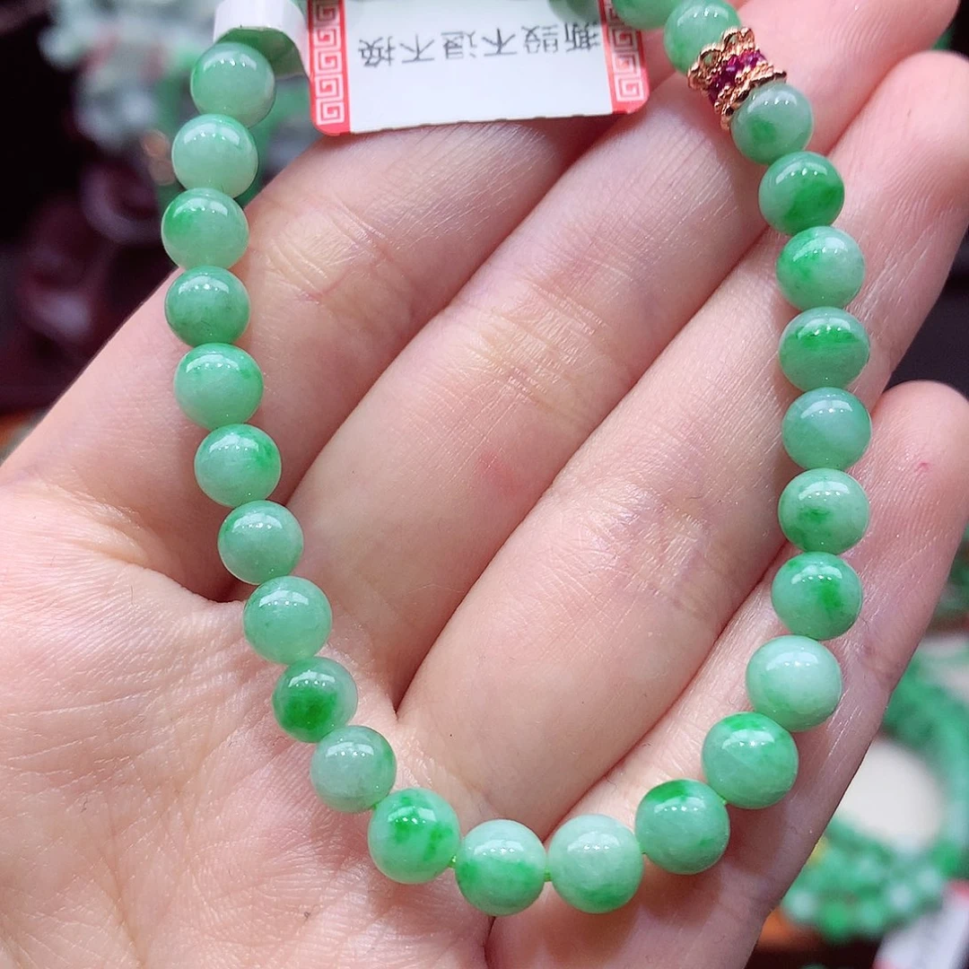 翡翠未镶嵌手链翡翠