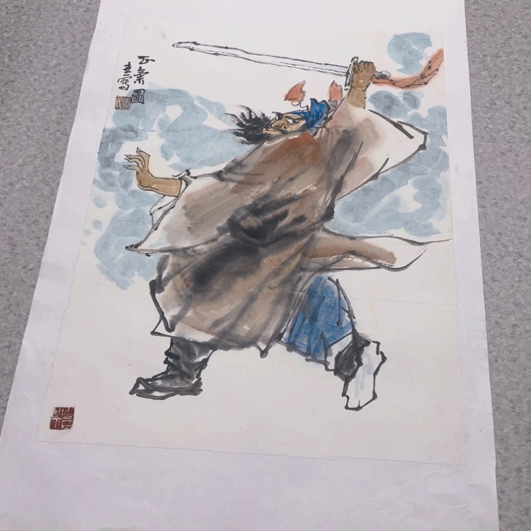 国画1.4平尺纯手绘国画作品