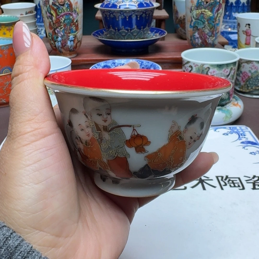 景德镇手工手绘展示