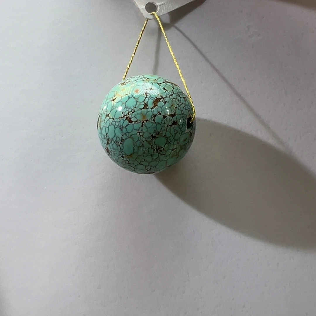 绿松石未镶嵌挂件