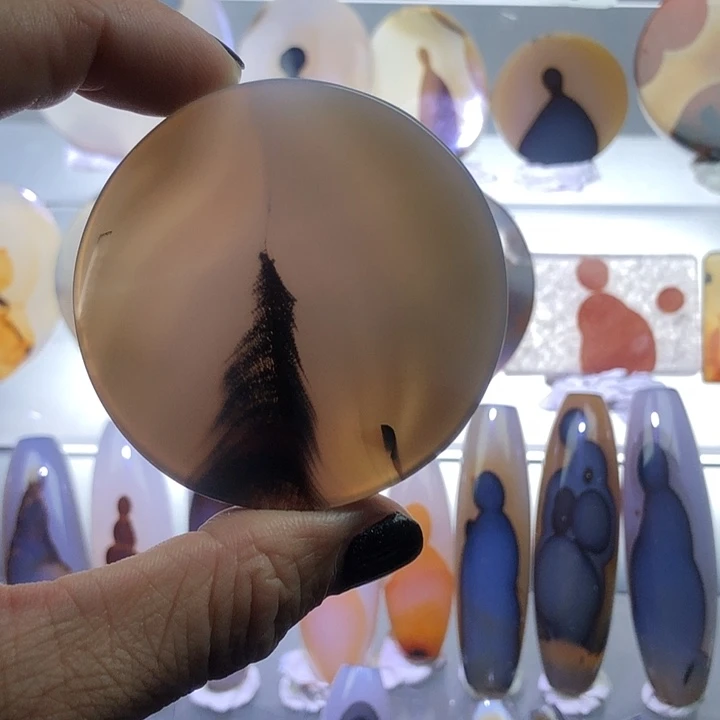 玛瑙/玉髓合金颈饰2