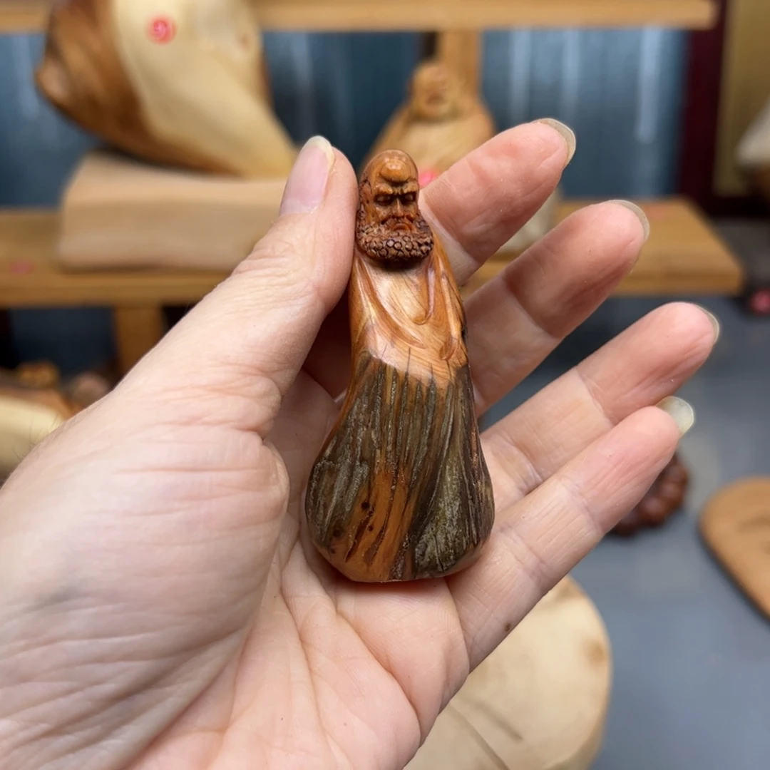 柏木崖柏木摆件手把件，现在75