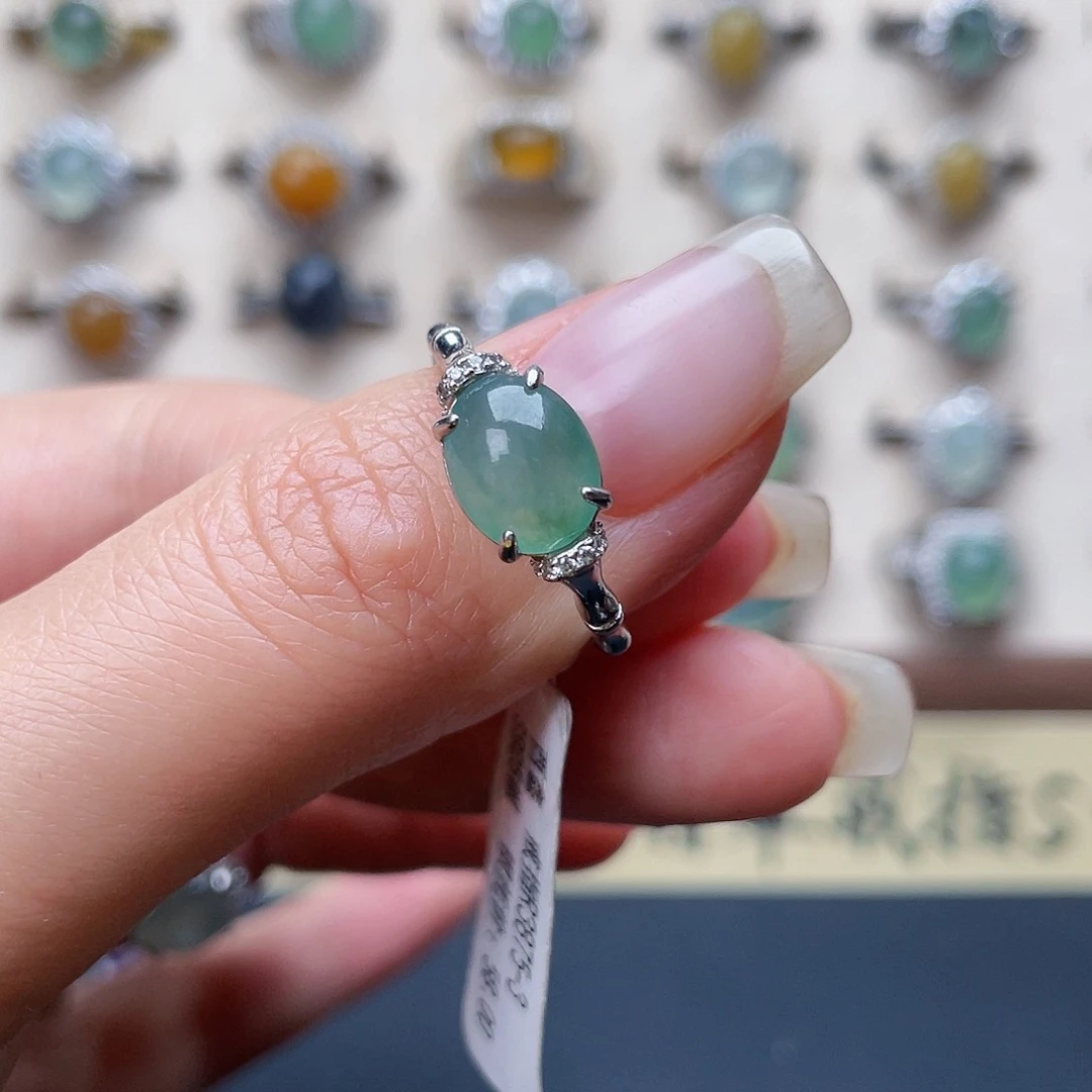 翡翠戒指未镶嵌戒指