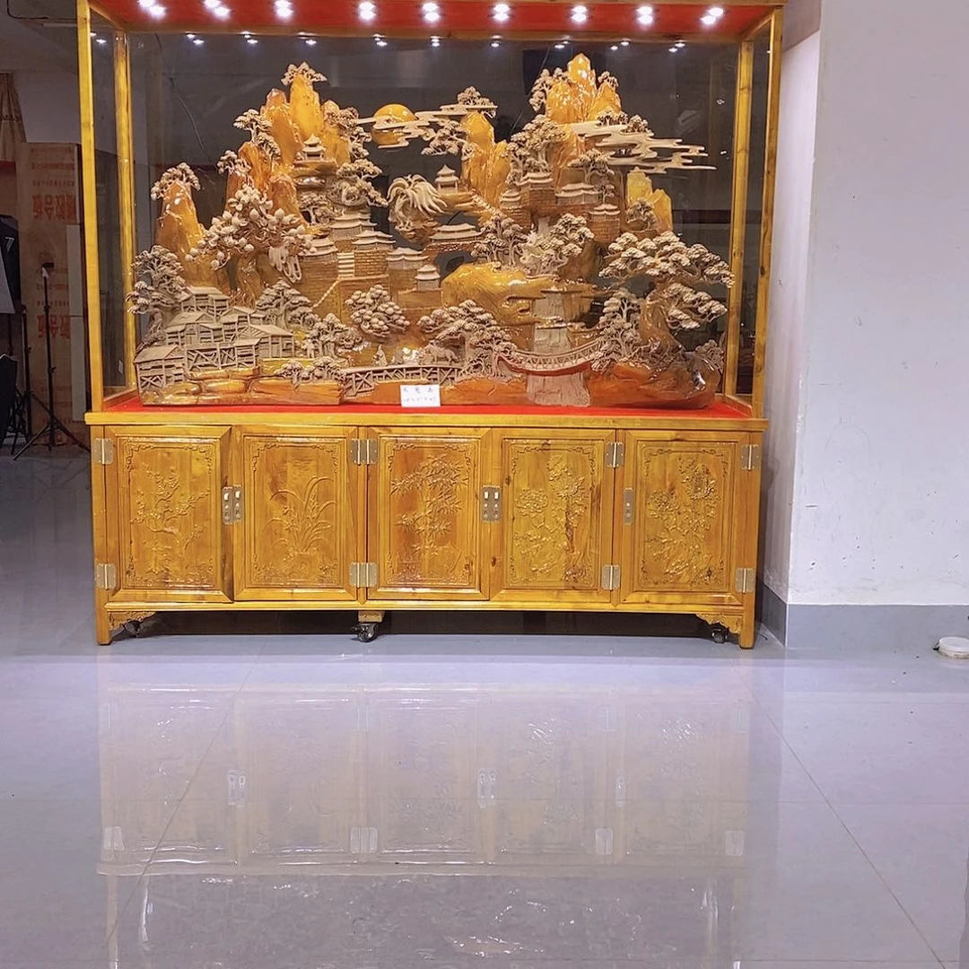 金丝楠?***来金丝楠小叶桢楠摆件