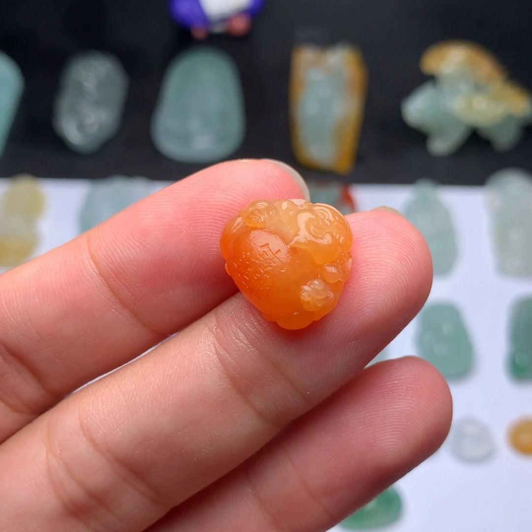 定制翡翠未镶嵌财爷