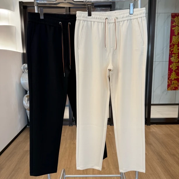 【国际装】春夏新品男士莫代尔空气层百搭直筒休闲裤0199