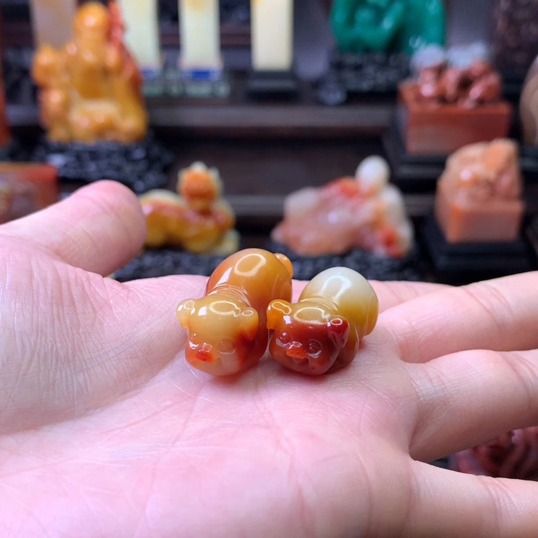 寿山石印石哦*寿山石芙蓉