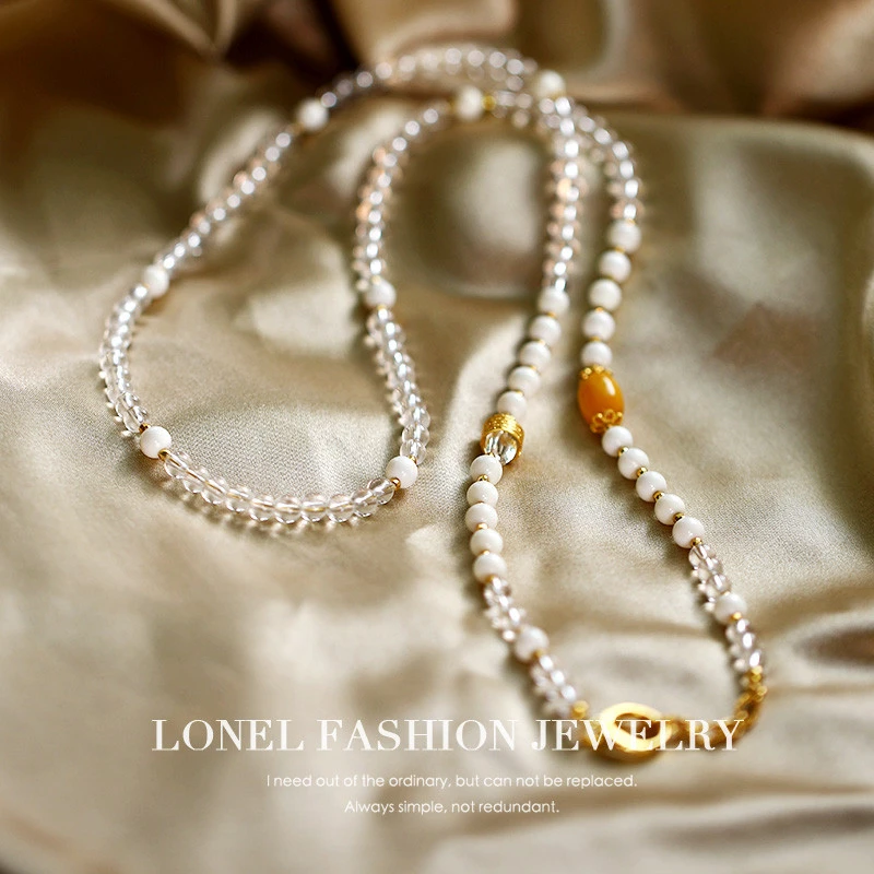 链子925银 琉璃仙境· 长项链女款2025年新款爆款轻奢小众高级感