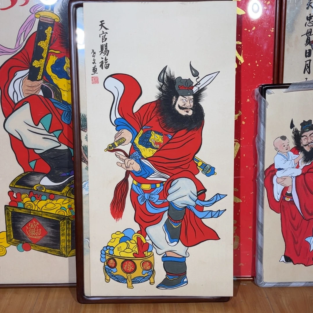 国画手绘作品加一赔十