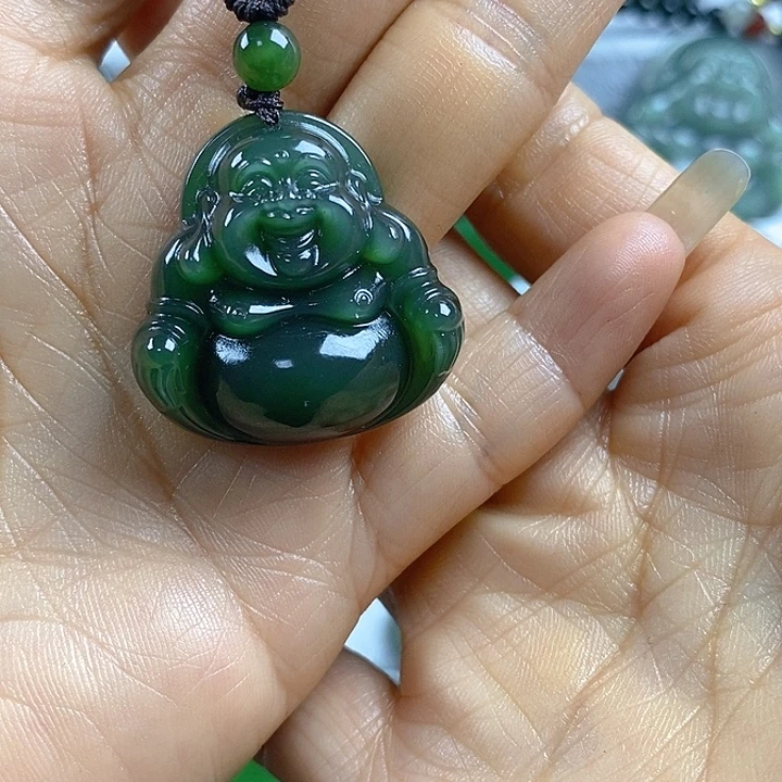 吊坠(不含链)未镶嵌和田玉（碧玉）30