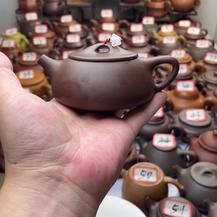 茶壶紫砂宜兴紫砂半手工