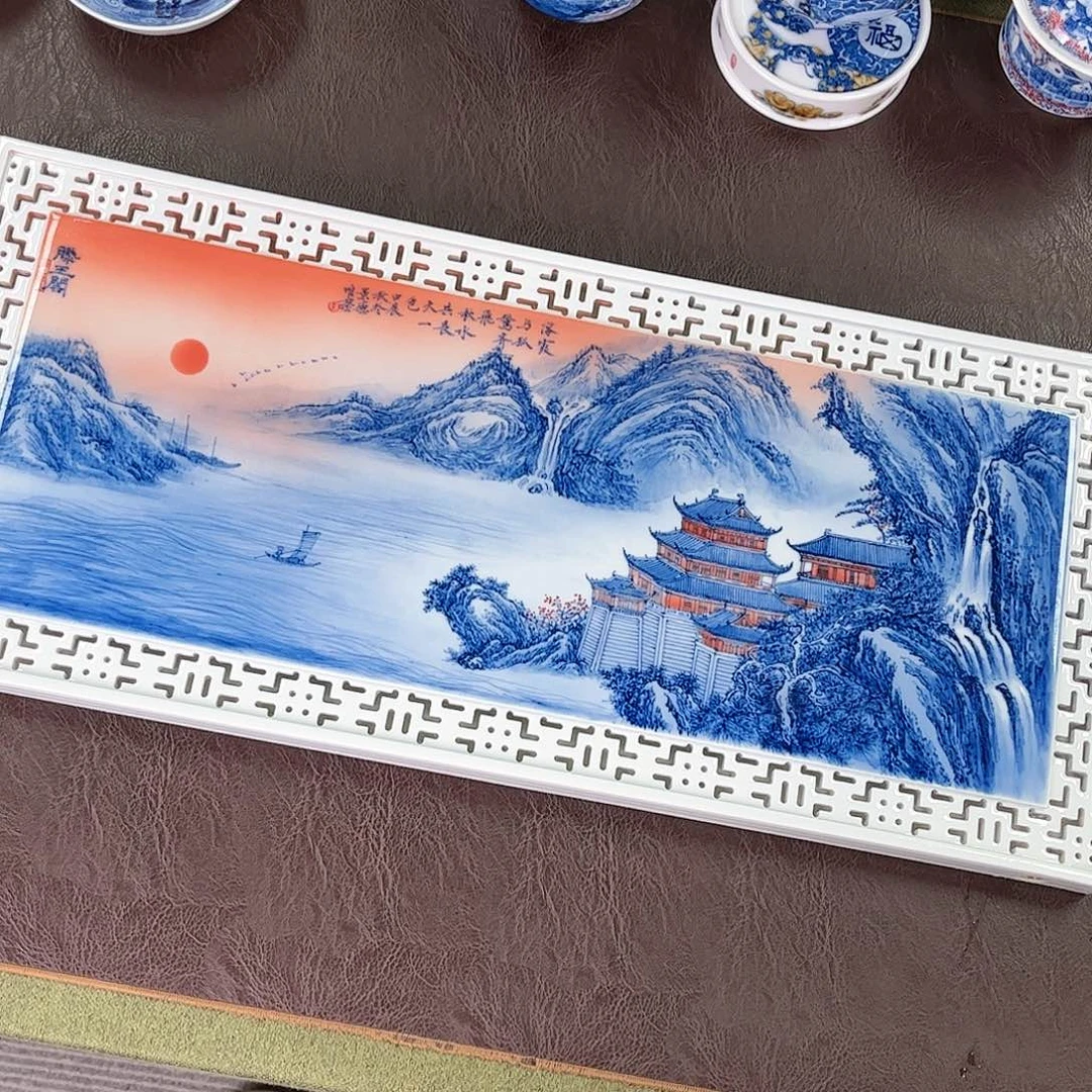 杯手绘高温瓷器瓷器