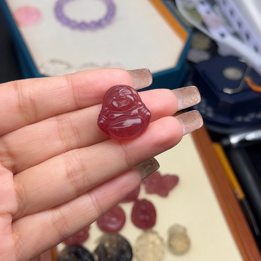 水晶珠宝半成品未镶嵌v****e164