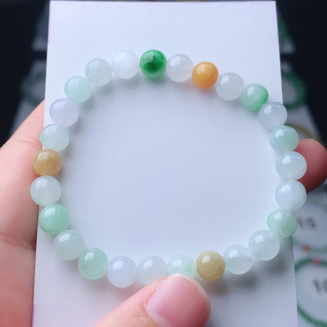 翡翠未镶嵌手链翡翠