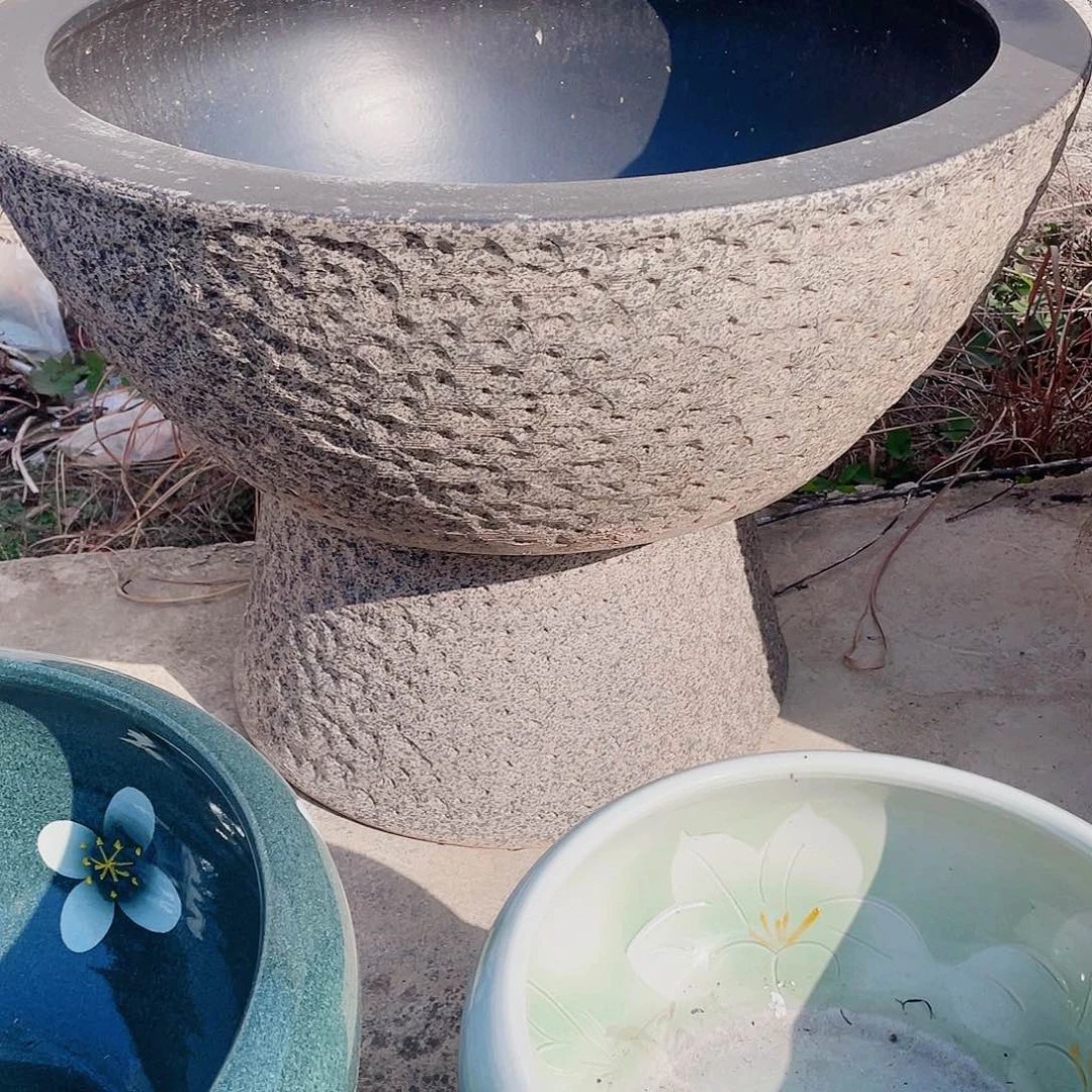 陶景德镇陶瓷鱼缸