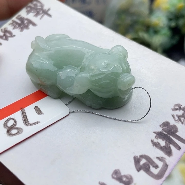 颈饰未镶嵌翡翠天然翡翠