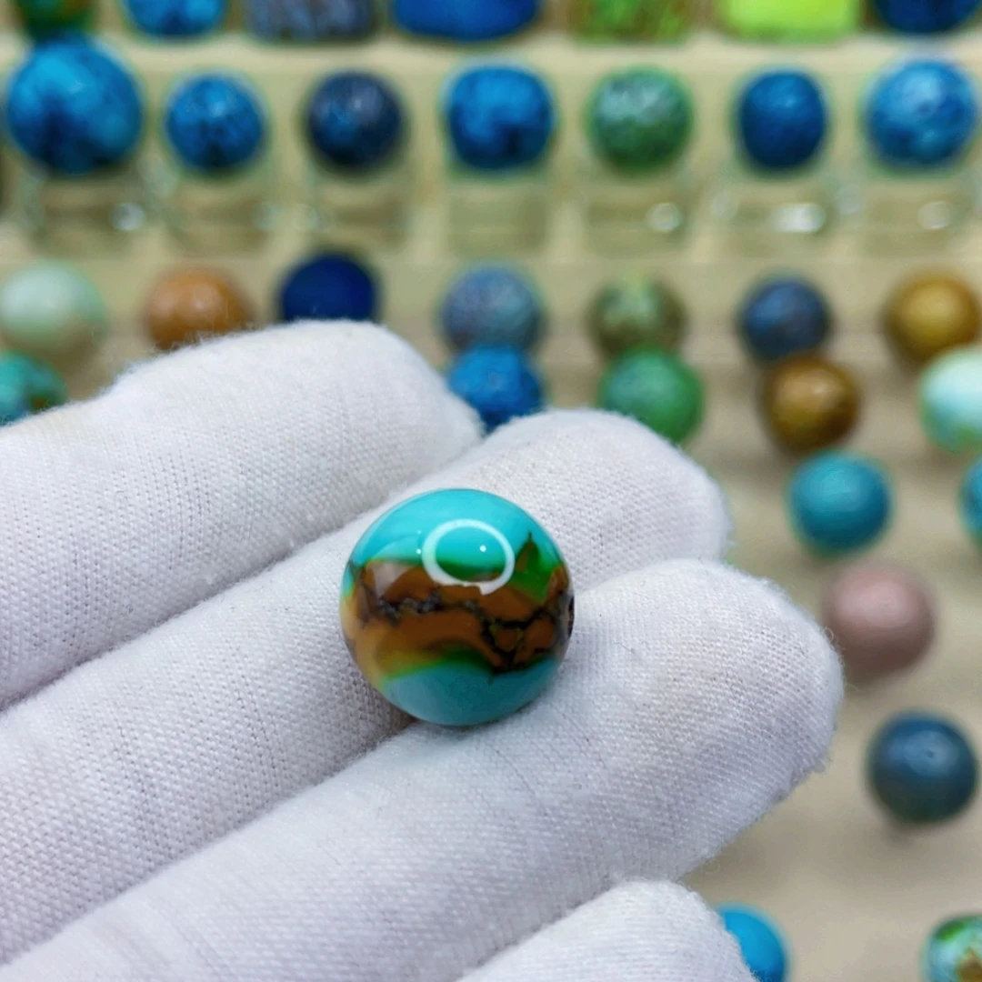 未镶嵌绿松石颈饰尺寸卡14