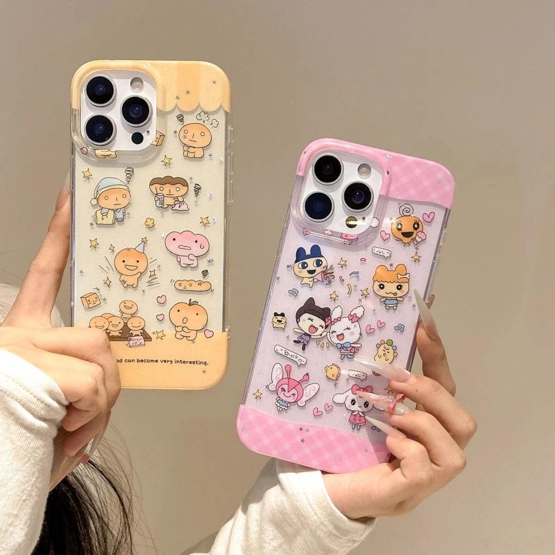 可爱面包适用iphone16pro手机壳12苹果13/14/15小米vivo华为oppo