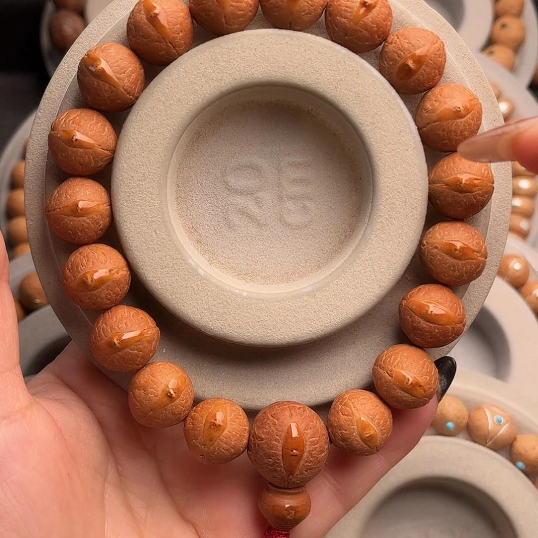 吊坠凤眼菩提14黄金眼