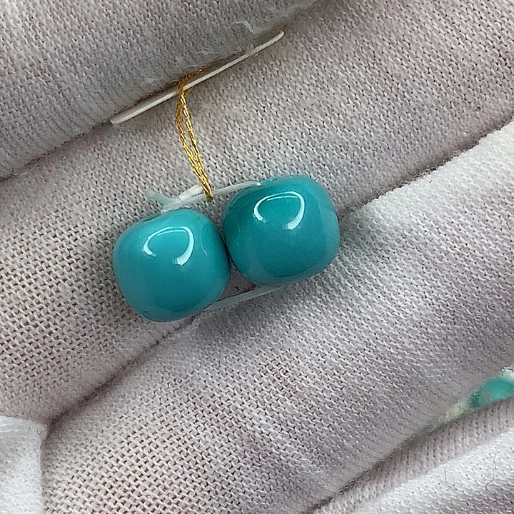 绿松石挂件未镶嵌咖*田