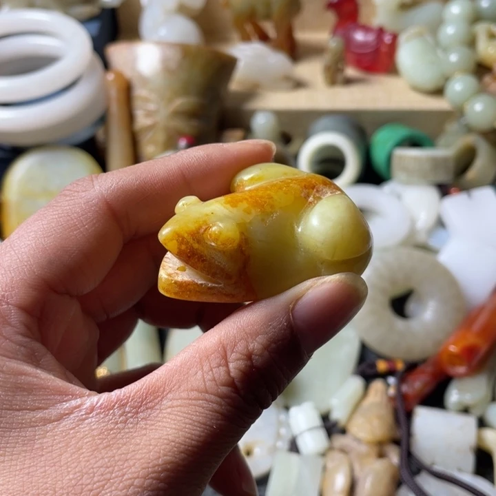 和田玉未镶嵌吊坠(不含链)