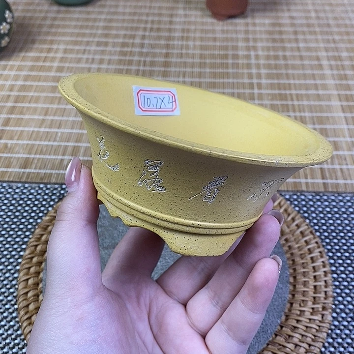 宜兴紫砂精品花盆