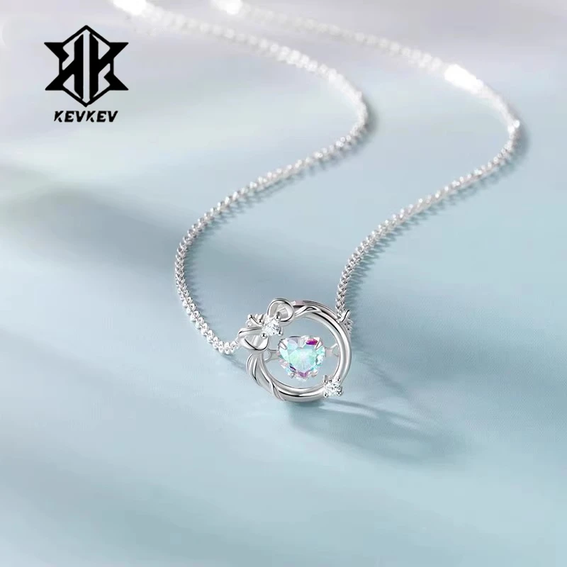 坠链均925银 魔法苹果项链S925银轻奢小众设计锁骨链礼物送女友