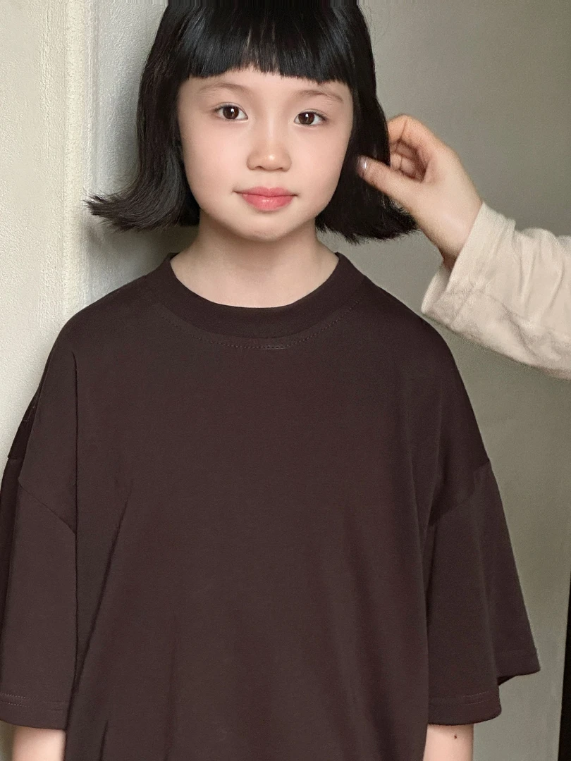 九子-2025春夏韩国设计师款亲子童装 T516