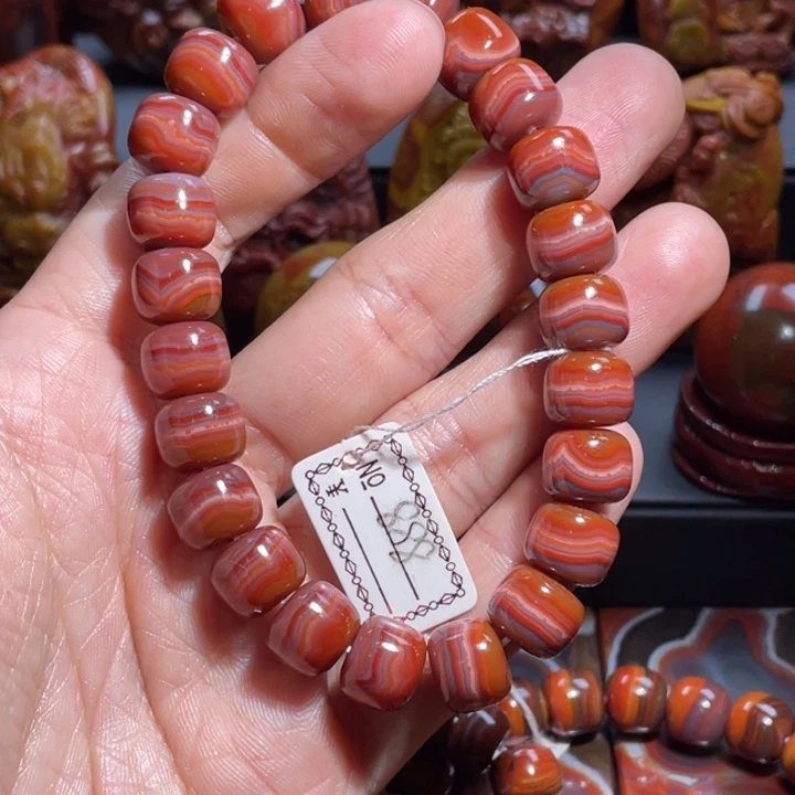玛瑙/玉髓手串未镶嵌彬**角