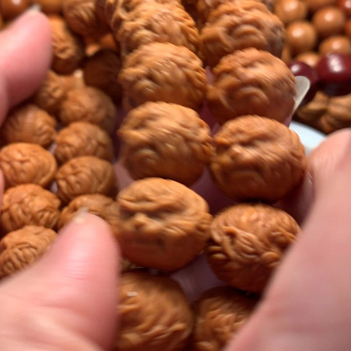 【闪购商品】猴头核桃手串明*灬悟空