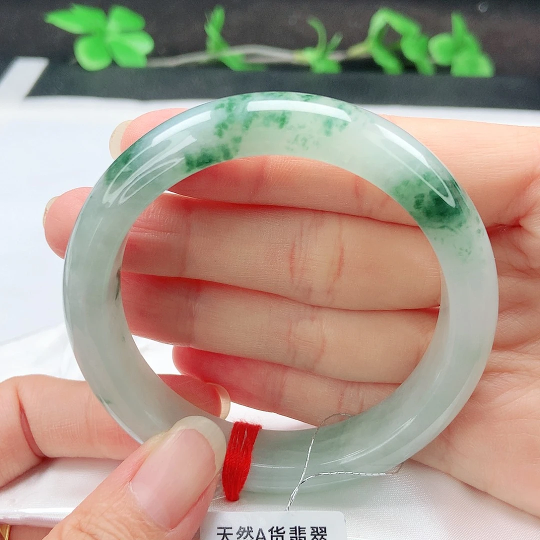 未镶嵌手镯翡翠56➕圈
